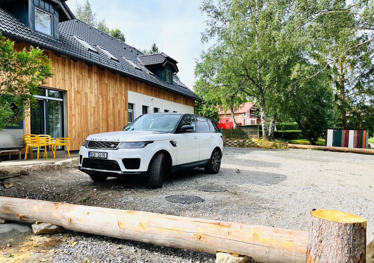 Apartman Jestrabi Lipno Cerna v Posumavi Bagian luar foto
